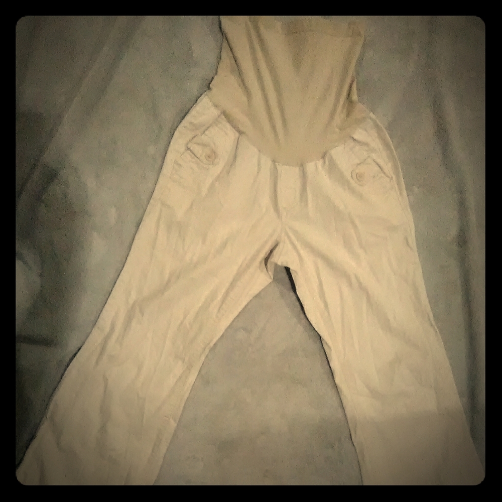 Motherhood Maternity Khaki Pants - Small